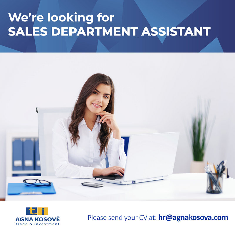 Sales Department Assistant